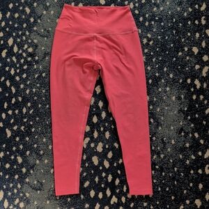 Beyond Yoga Coral High Waisted Leggings